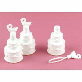 Swan Wedding Cake Bubbles Case Pack 1swan 