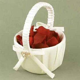 Ivory With All My Heart Basket Case Pack 1ivory 