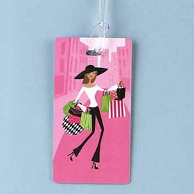 Shopaholic Luggage Tag Case Pack 1shopaholic 