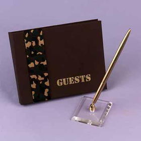 Camouflage Guest Book Case Pack 1camouflage 