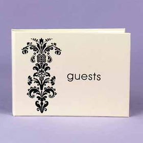 Ivory Vintage Bouquet Guest Book Case Pack 1ivory 