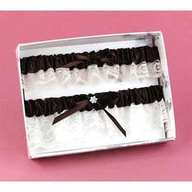 Brown Keepsake & Toss Garter Set Case Pack 1brown 