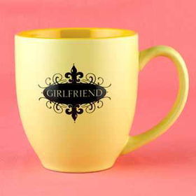 Yellow Girlfriend Mug Case Pack 1yellow 