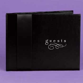 Midnight Rendezvous Guest Book Case Pack 1midnight 