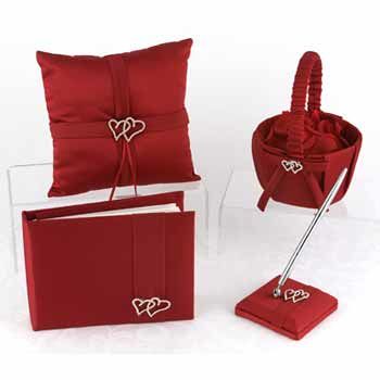 With All My Heart Wedding Collection - Set-Claret Case Pack 1heart 