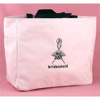 Bridesmaid Pink Tote Case Pack 1bridesmaid 