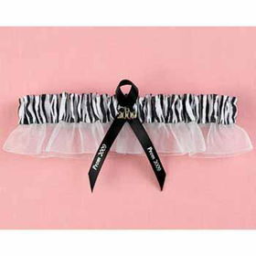 09 Zebra Prom Garter Case Pack 1zebra 