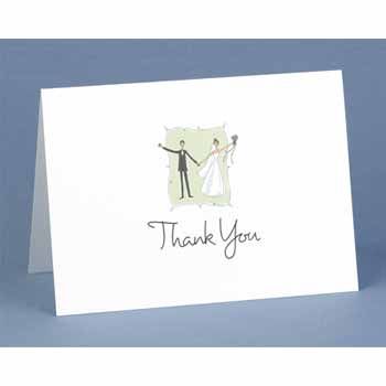 Contemporary Couple Thank You Cards Case Pack 1contemporary 