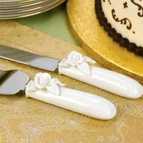 Porcelain Rose Serving Set Case Pack 1porcelain 