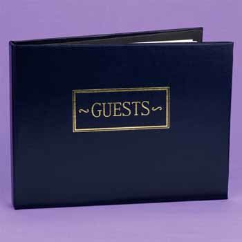 Navy Small Guest Book Case Pack 1navy 