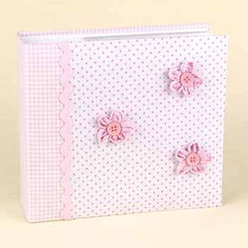 Pink Flowers Photo Album Case Pack 1pink 