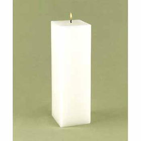 White Square Unity Candle Case Pack 1white 