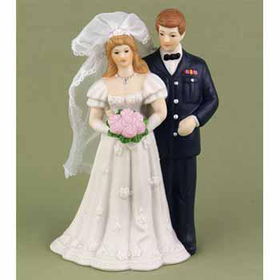 Air Force Bride & Groom Figurine Case Pack 1air 