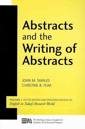 Abstracts and the Writing of Abstractsabstracts 