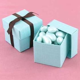 Turquoise Gift Favor Boxes Case Pack 1turquoise 