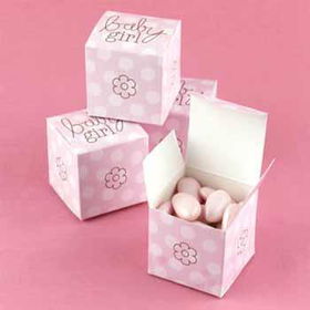 Baby Girl Shower - Favor Boxes Case Pack 1baby 