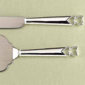 Double Heart Serving Set Case Pack 1double 