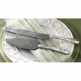 Linked at the Heart Silver Serving Set Case Pack 1linked 