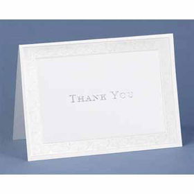 White Essence Pearl Thank You Cards Case Pack 1white 