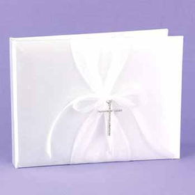 White Inspirational Beauty Guest Book Case Pack 1white 