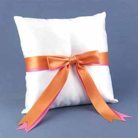 Fuchsia & Orange Darling Duo Ring Pillow Case Pack 1fuchsia 