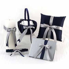 Navy/Silver Darling Duo Wedding Collection - Set Case Pack 1navy 