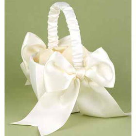 Ivory Graceful Ties Basket Case Pack 1ivory 