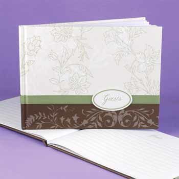 Floral Fashion Guest Book Case Pack 1floral 