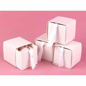 Pink Sliding Favor Boxes Case Pack 1pink 