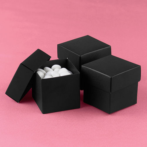 Black Mix & Match Favor Boxes Case Pack 1black 