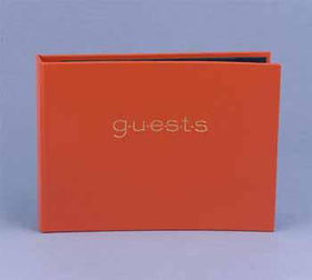 Orange All Occasion Guest Book Case Pack 1orange 