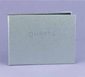 Silver All Occasion Guest Book Case Pack 1silver 