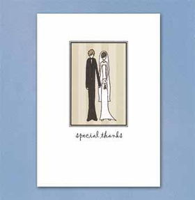 Bridal Couple Thank You Cards Case Pack 1bridal 