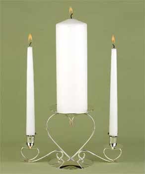 White - Unity Candle - Plain Case Pack 1white 