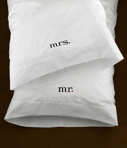 Together Mr. & Mrs. Pillowcases Case Pack 1mrs 