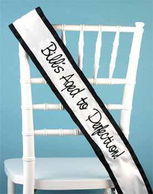 Custom Wording Satin Sash Case Pack 1custom 