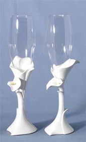 Graceful Lilies Resin Flutes Case Pack 1graceful 