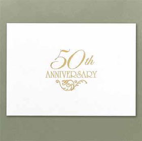 50th Anniversary Invitations Case Pack 1anniversary 