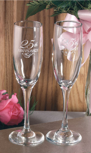 25th Anniversary Flutes Case Pack 1anniversary 