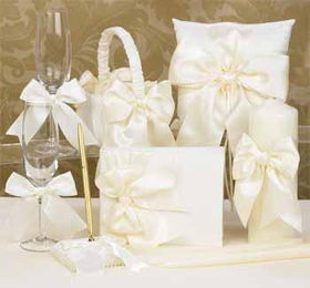 Ivory Graceful Ties Wedding Collection - Set Case Pack 1ivory 