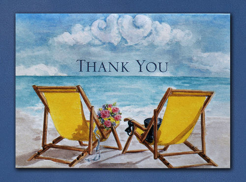 Seaside Jewels Thank You Cards Case Pack 1seaside 