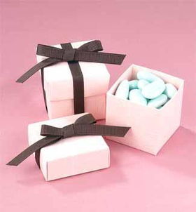 Pink Gift Favor Boxes Case Pack 1pink 