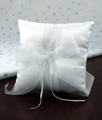 White Mini Satin Pillow Case Pack 1white 