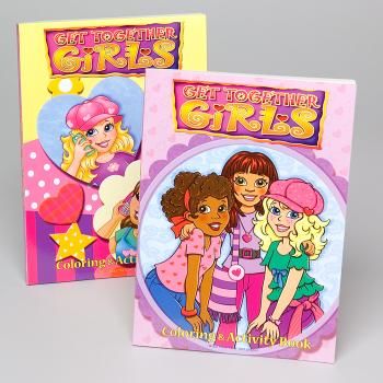 Get Together Girls Coloring Book Case Pack 96girls 