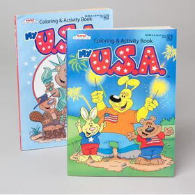 My USA Coloring Book Case Pack 48usa 