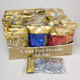 Foil Shreds 1.5 Oz. Bag Case Pack 96foil 