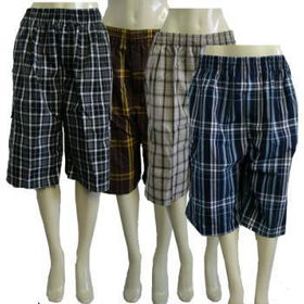 Men's Plaid Shorts Case Pack 12men 