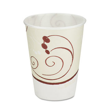 SOLO Cup Company X10J8002 - Symphony Design Trophy Foam Hot/Cold Drink Cups, 10 oz, Beige, 1000 Cups/Cartonsolo 