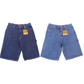 Mens 5 pocket basic denim carpenter shorts Case Pack 24