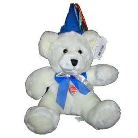 Musical - White Happy Birthday Bear - 10" Case Pack 24musical 